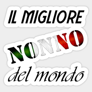 Il migliore nonno del mondo Sticker